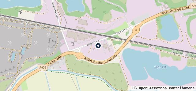 Map showing the location of M&R Van Sales & Service Centre