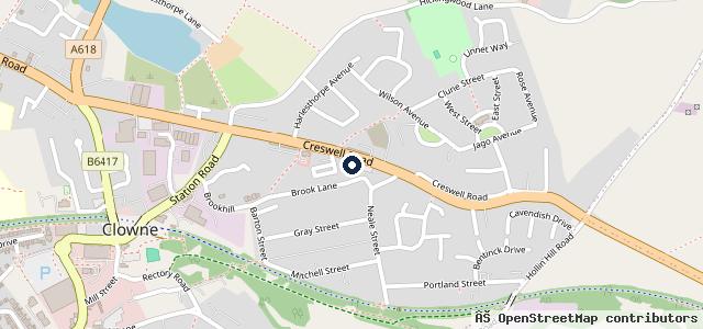 Map showing the location of 223 Automotive