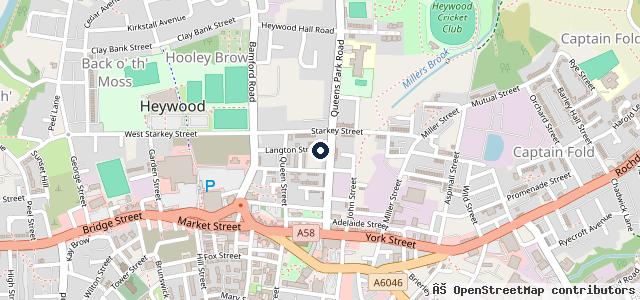 Map showing the location of Park Garage