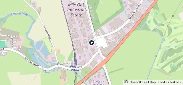 Map showing the location of McDonald Automotive Limited