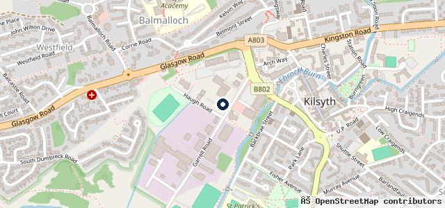 Map showing the location of Mclanachan Motors Ltd
