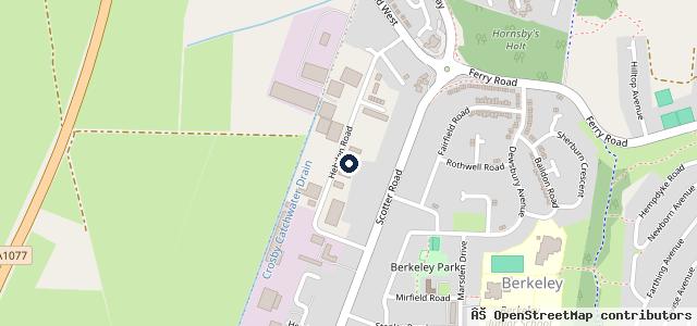 Map showing the location of Mel Hudson Motor