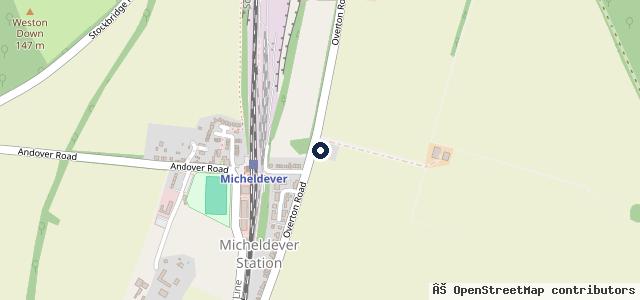 Map showing the location of Micheldever Tyre And Auto Services