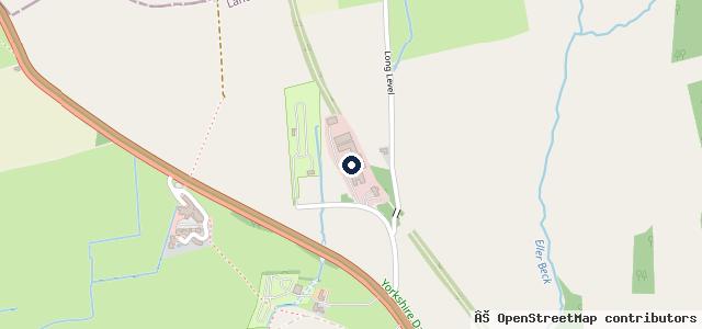 Map showing the location of Micks Garage