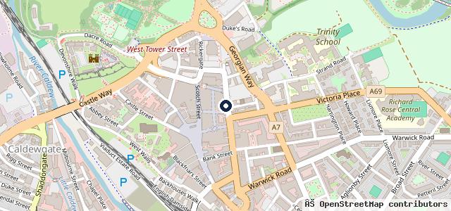 Map showing the location of Telford Automobiles, Carlisle | Carlisle