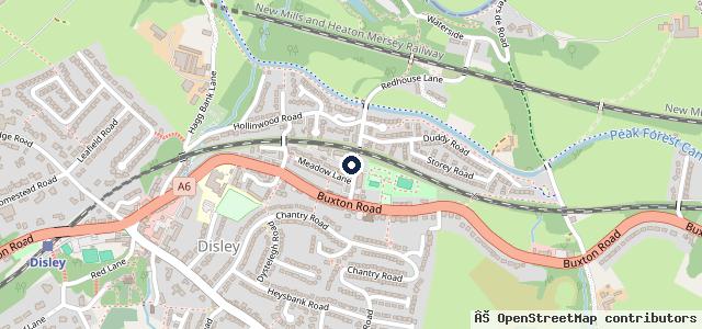 Map showing the location of Moortop Trade Sales