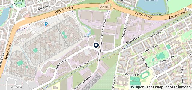 Map showing the location of MOT Factory