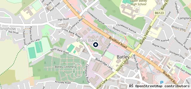 Map showing the location of Motor Medics Limited
