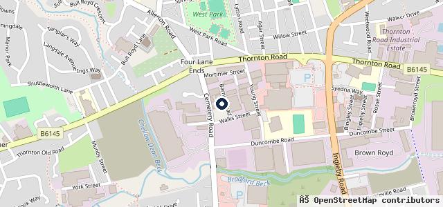 Map showing the location of Barton autos