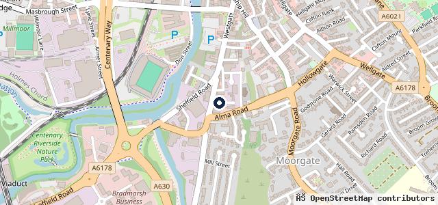 Map showing the location of Birdline Auto Services Ltd