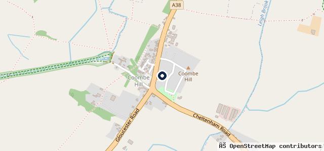 Map showing the location of Coombe Workshop | Gloucester