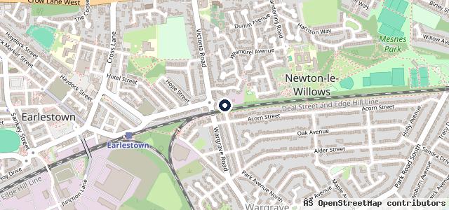 Map showing the location of Newton Vehicle Services