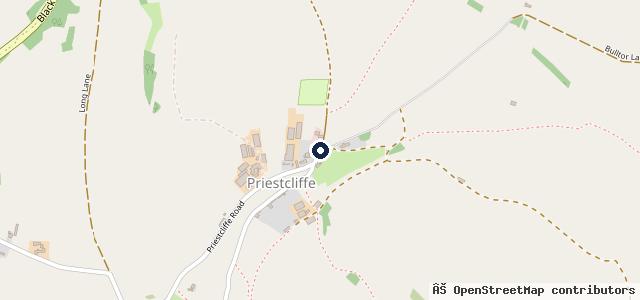 Map showing the location of Samuel Tibbles