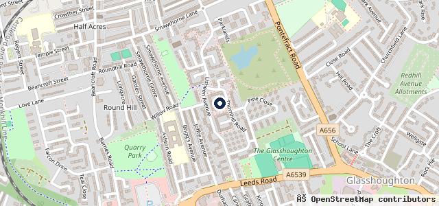 Map showing the location of Mobile Mechanic Castleford