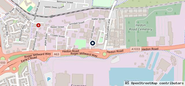 Map showing the location of Pheonix Motors
