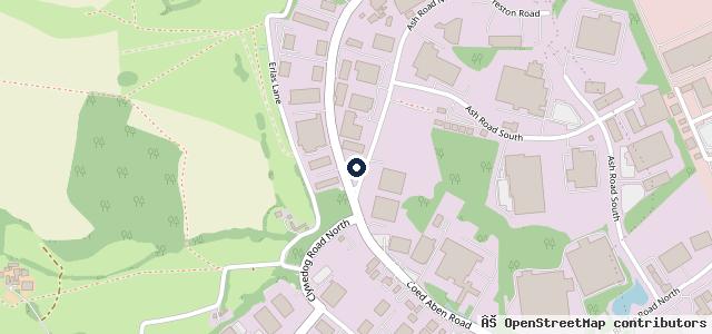 Map showing the location of Johnny’s Garage LTD