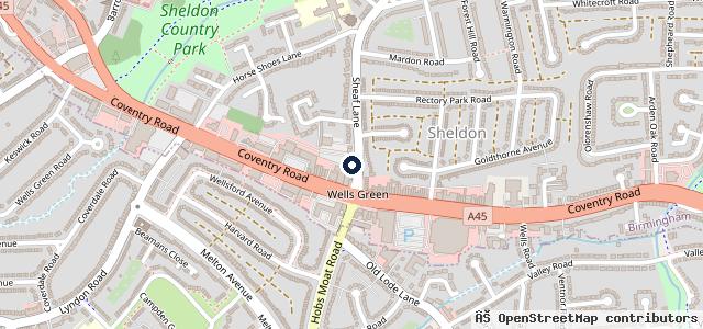 Map showing the location of Plume Tyre Service