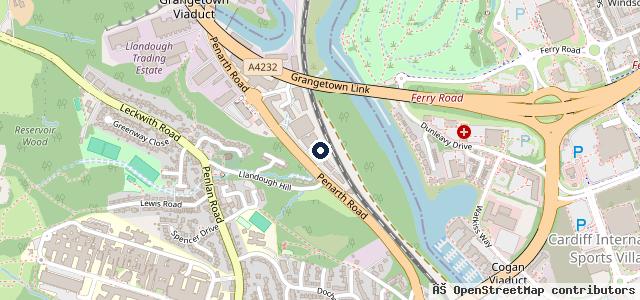 Map showing the location of Performance Cars Wales