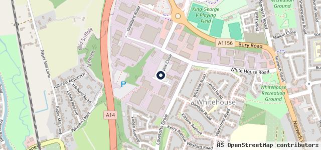 Map showing the location of Premier Vehicle Services Ipswich Ltd