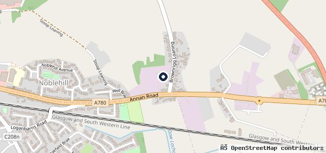 Map showing the location of Prestige Accident Repair