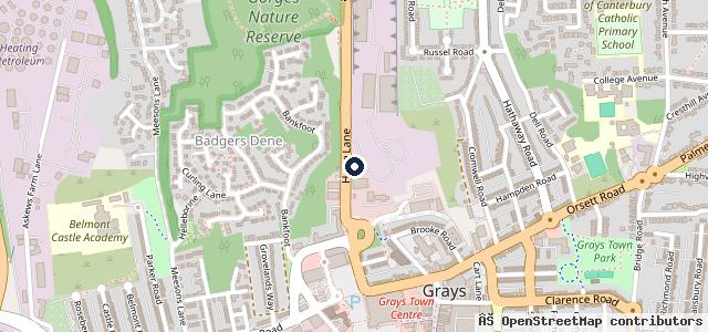 Map showing the location of Rates Ford | Part of the Rates Group - Grays
