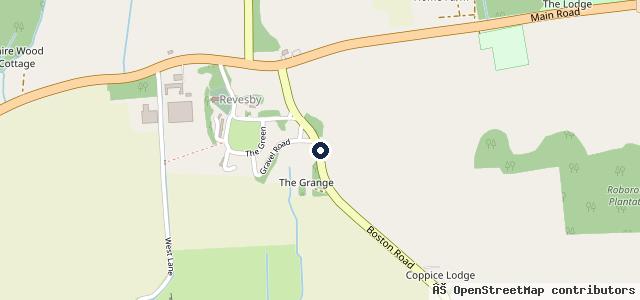 Map showing the location of Revesby Garage