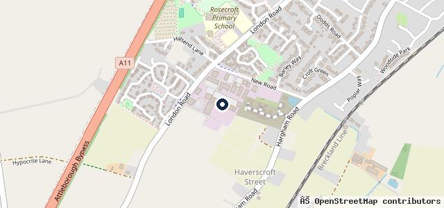 Map showing the location of Ben Kemp Ltd