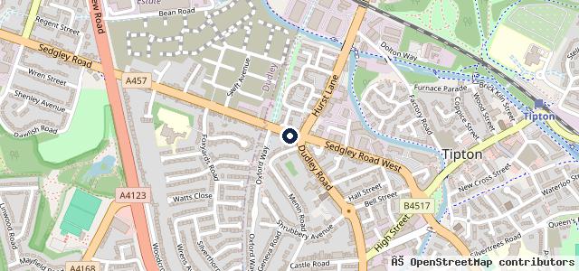 Map showing the location of S R Autocentre