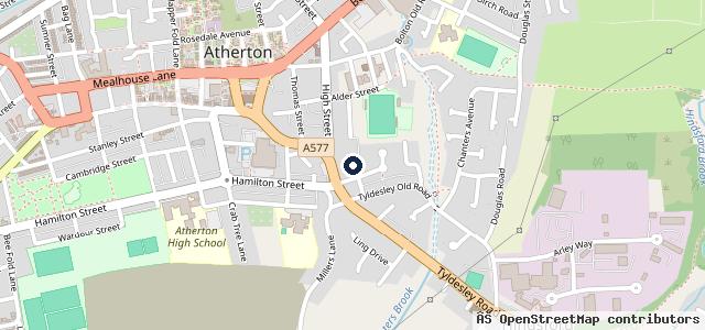 Map showing the location of Sr Autos