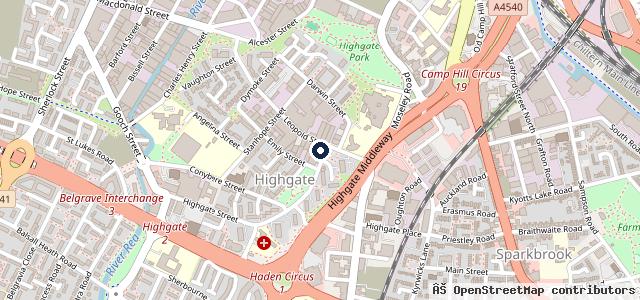 Map showing the location of Leopold Autos