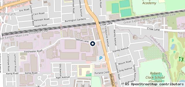 Map showing the location of Saif Autos Ltd