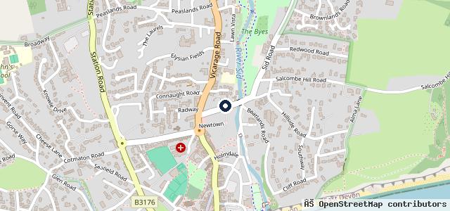 Map showing the location of Slade & Sons Ltd