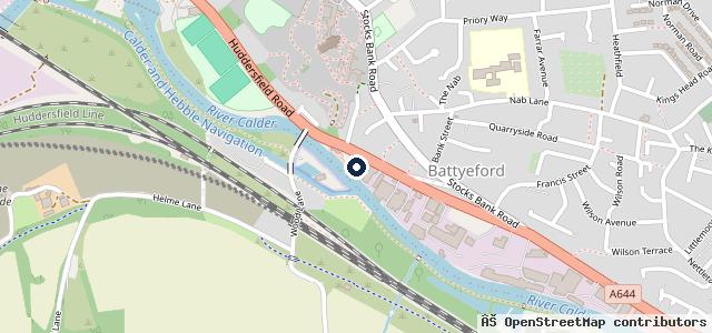 Map showing the location of Howarth's Garage Ltd