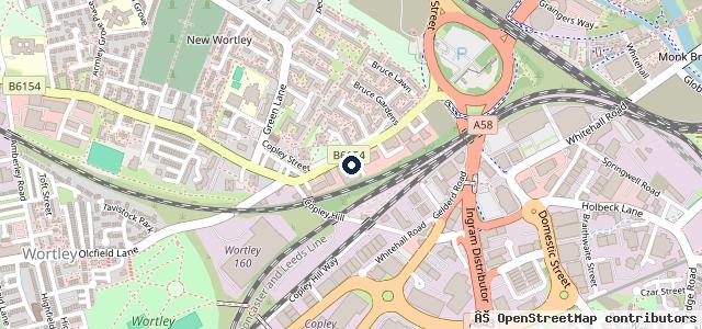 Map showing the location of Spartan Motor Factors (Leeds)