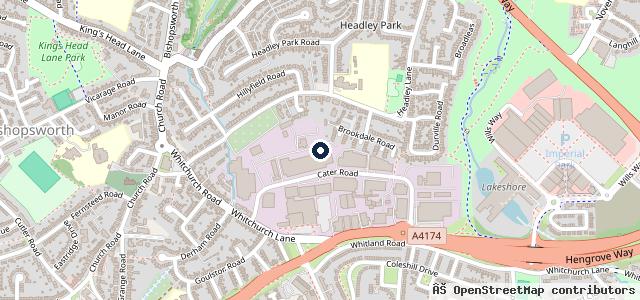 Map showing the location of Bishopsworth Motors