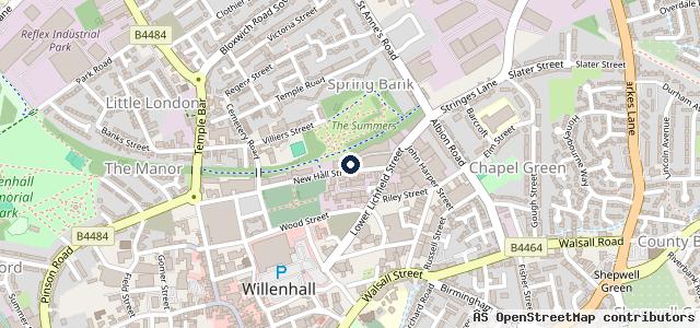 Map showing the location of Birway Garage Ltd