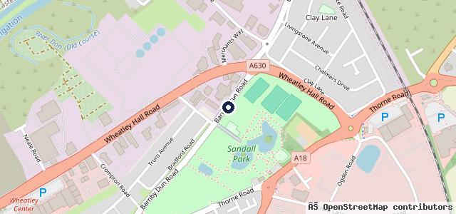 Map showing the location of Stoneacre Doncaster Barnby Dun Road