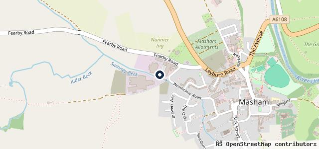 Map showing the location of Stockdale’s Auto Paint