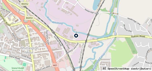 Map showing the location of Sw Car Repairs