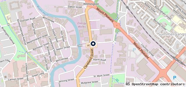 Map showing the location of Right Car Hospital