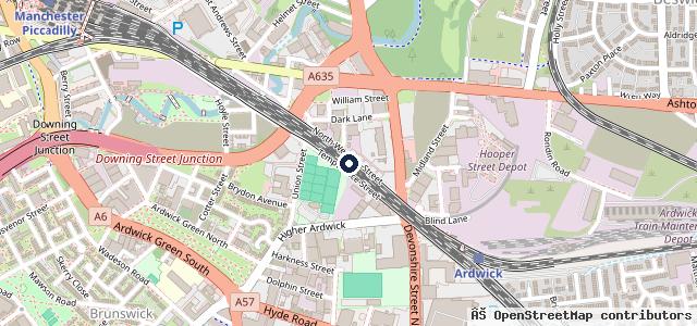 Map showing the location of Tom Blackburn Garage Ltd