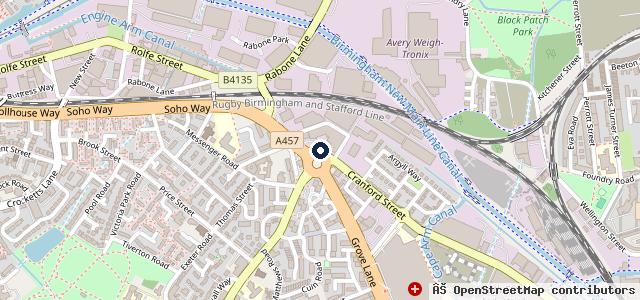 Map showing the location of Bosch Car Service - Fix My Car Autocentre