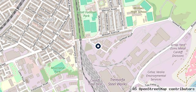Map showing the location of Torque Motors