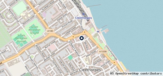 Map showing the location of Town & Country Cars