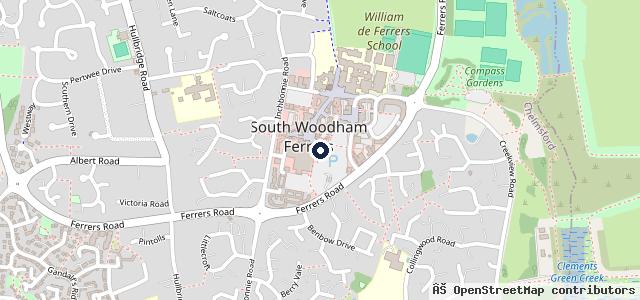 Map showing the location of Tyre Tech Autocentre