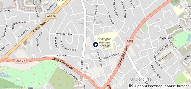 Map showing the location of Undercliffe Motors