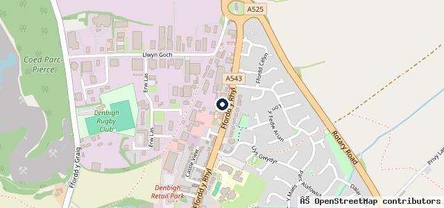 Map showing the location of CVAM Ltd