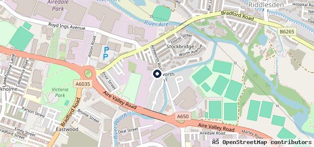 Map showing the location of Village Motors