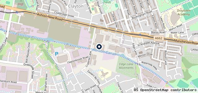 Map showing the location of Walkers Of Manchester