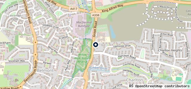 Map showing the location of Tune-Rite Auto Services Ltd
